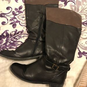 Merona Two Tone Riding Boots